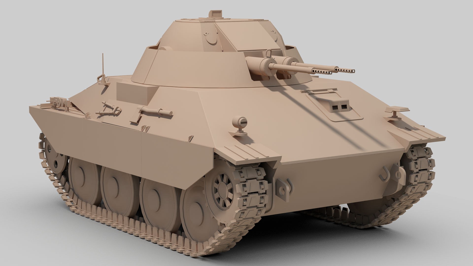 3D Flakpanzer 38t Kugelblitz Model - TurboSquid 2241576