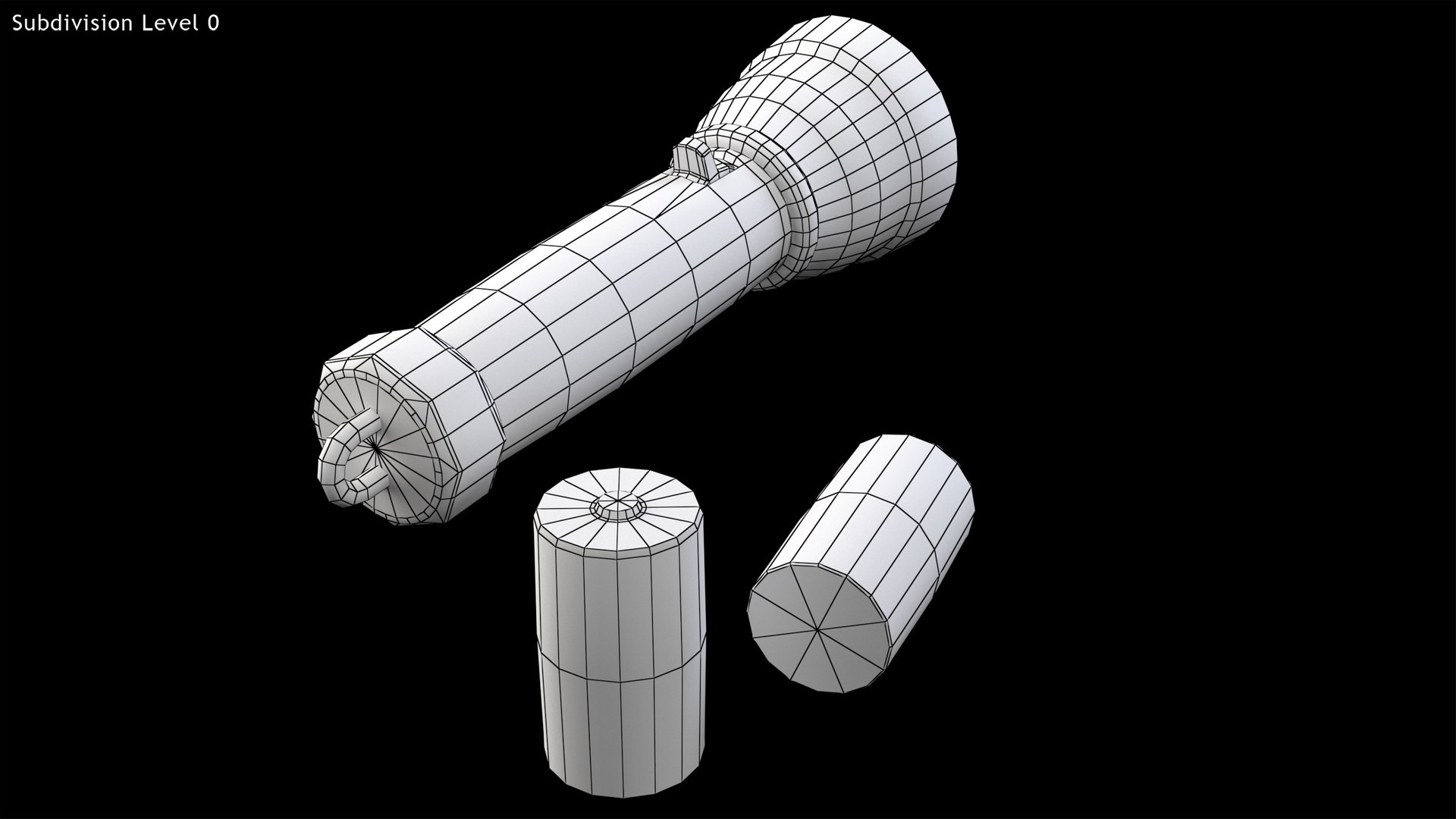 Stylized Flashlight 3D Model - TurboSquid 1808803
