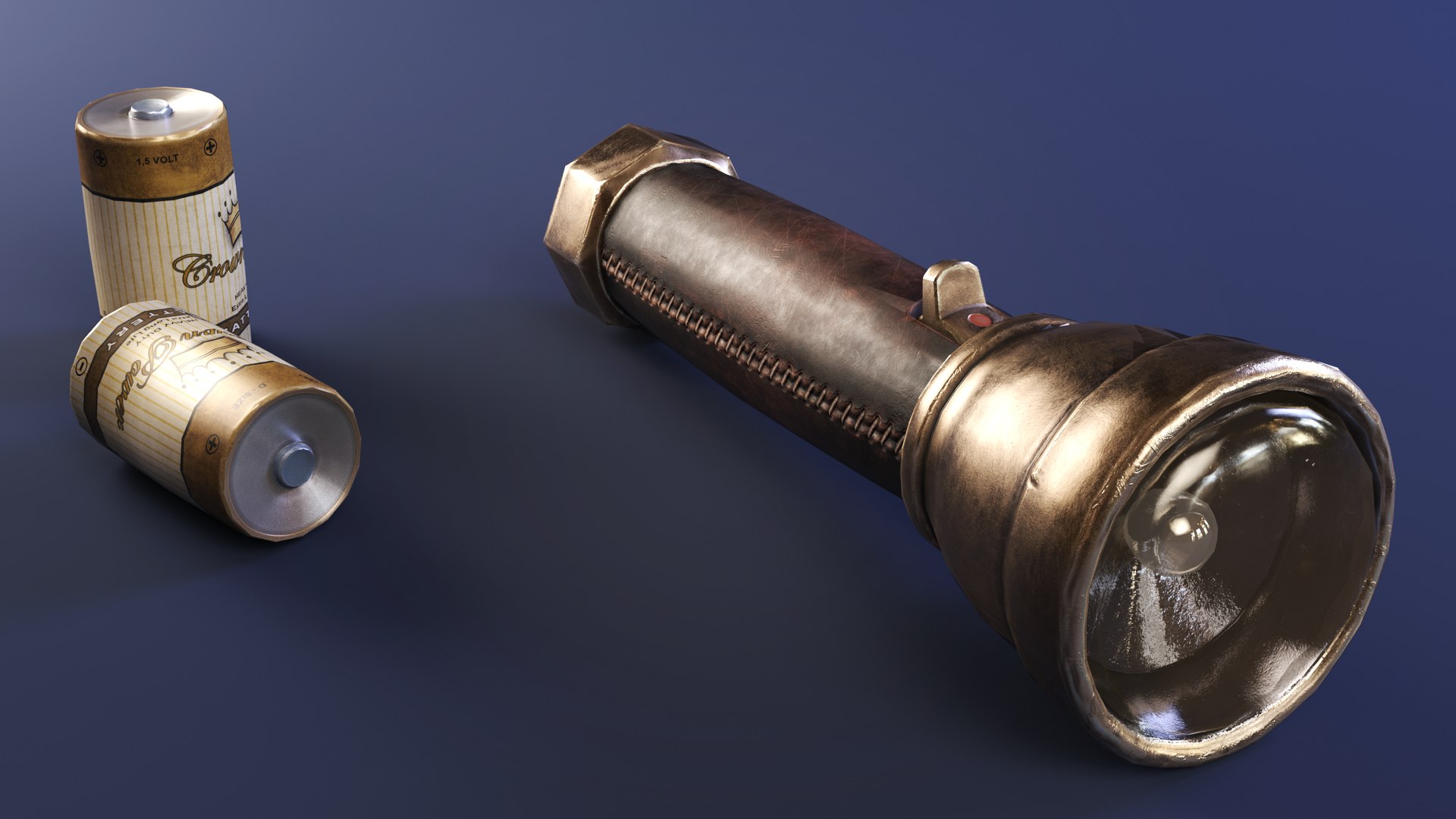 Stylized Flashlight 3D Model - TurboSquid 1808803