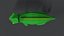 Caméléon de dessin animé Low Poly