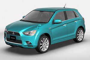 mitsubishi rvr 3d max