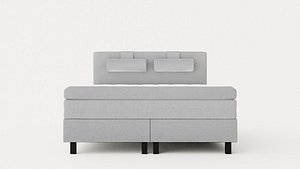 Lucky Continental Bed 160x200 Memory