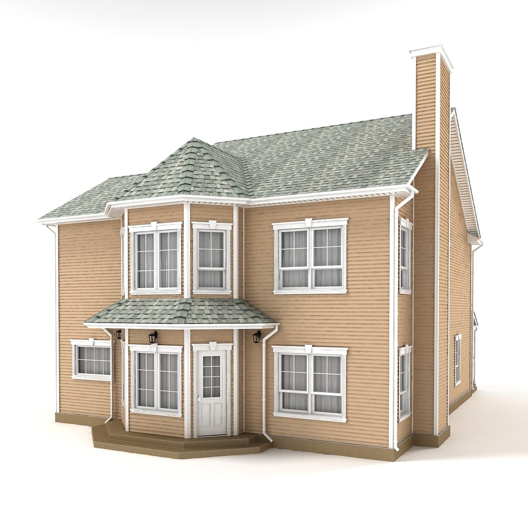 Hi-poly cottages vol 12 3D model - TurboSquid 1434173