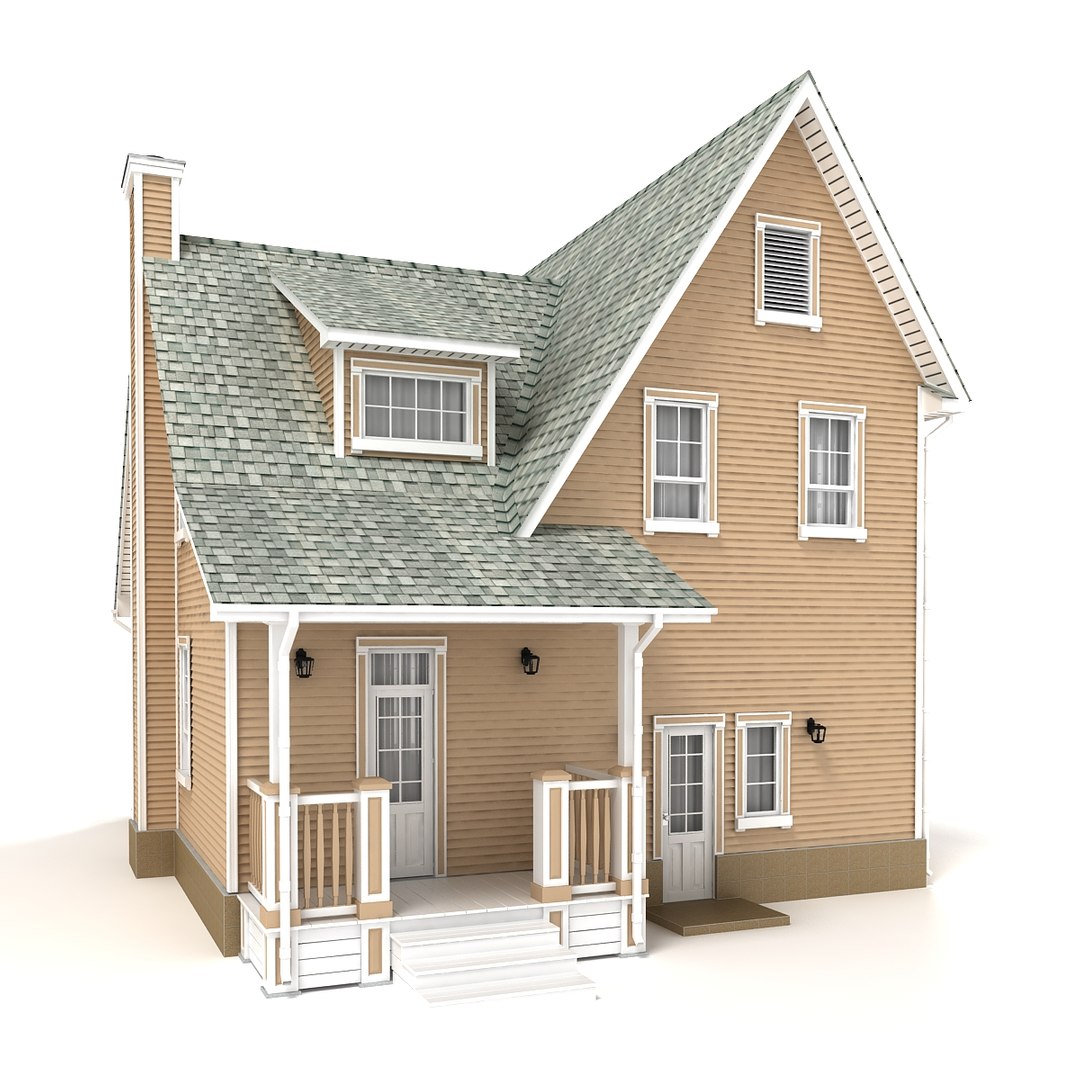 Hi-poly cottages vol 12 3D model - TurboSquid 1434173