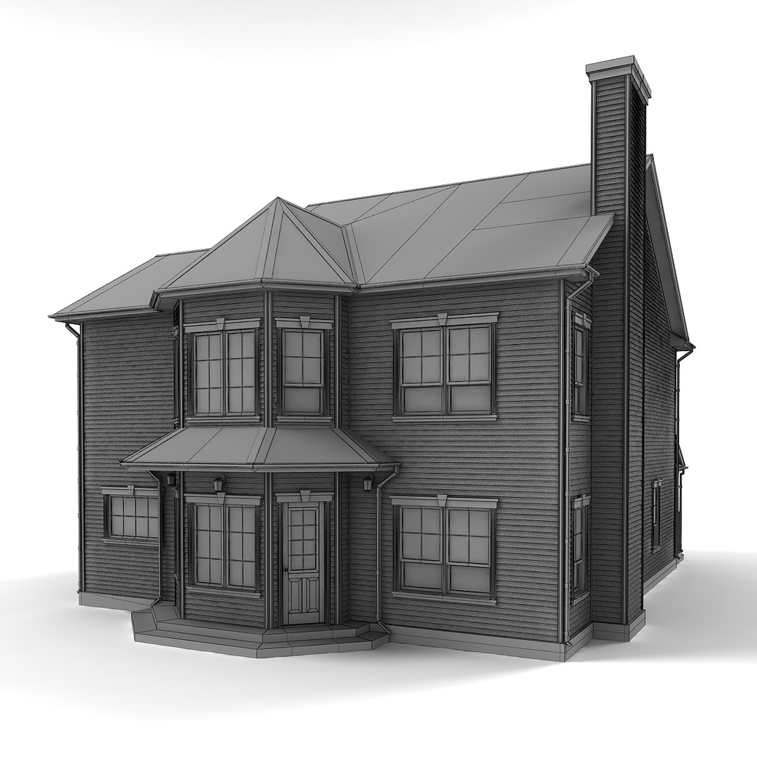 Hi-poly cottages vol 12 3D model - TurboSquid 1434173