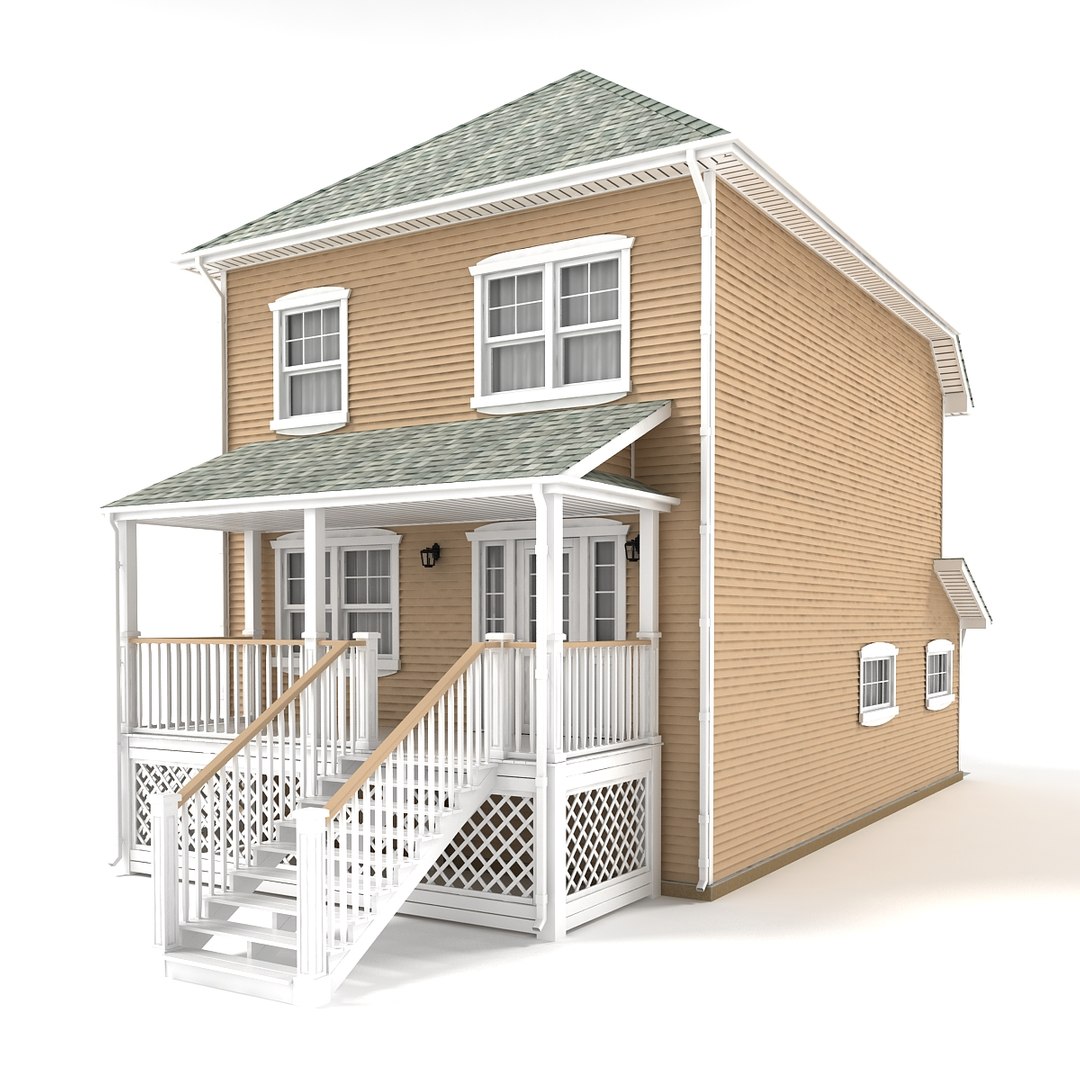 Hi-poly cottages vol 12 3D model - TurboSquid 1434173