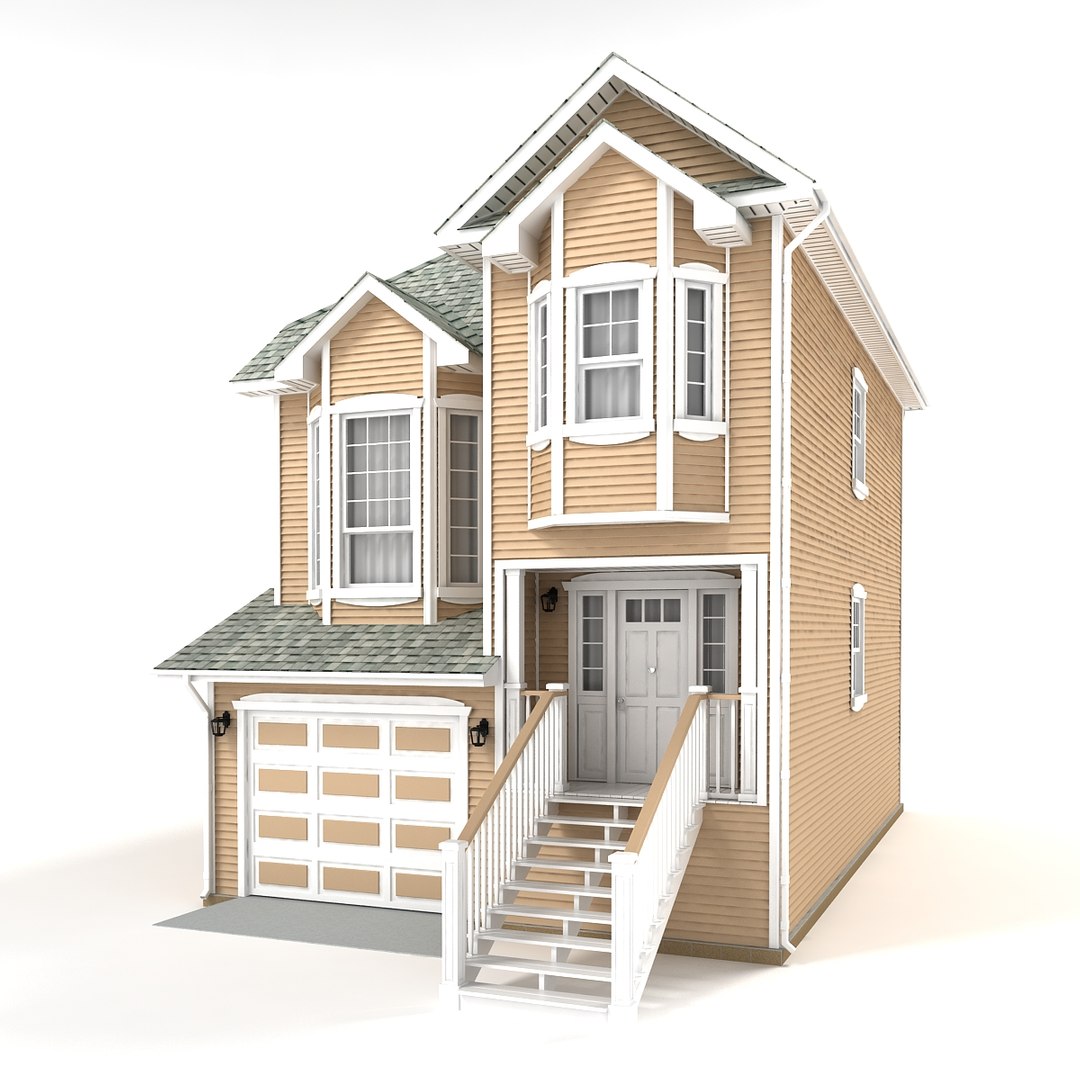 Hi-poly cottages vol 12 3D model - TurboSquid 1434173