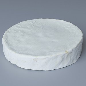 3D brie cheese