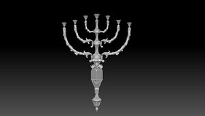 CANDEL HOLDER 3D MODEL FOR 3D PRINTING
