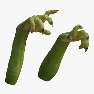 Goblin Hands Pose 3 3D Model