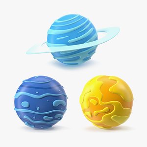 Cartoon Planets Collection