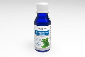 oregano essential oil 3d model