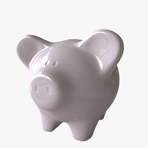 piggy bank 3d model