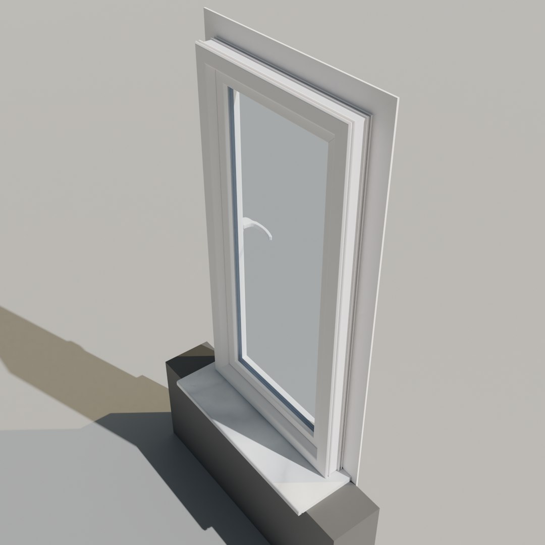 Pvc Window Architectural 2 3D Model - TurboSquid 1539962