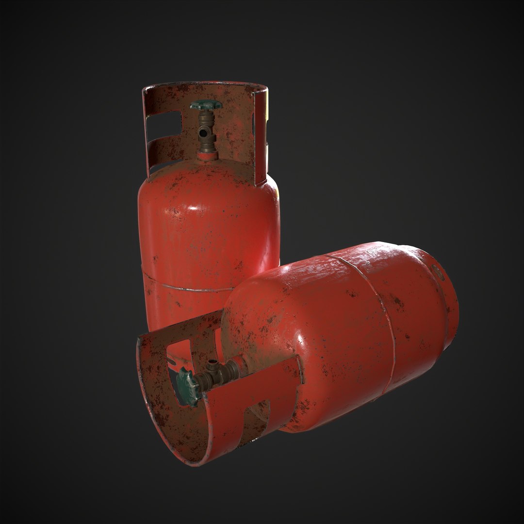 3d Gas Tank Model - Turbosquid 2159331