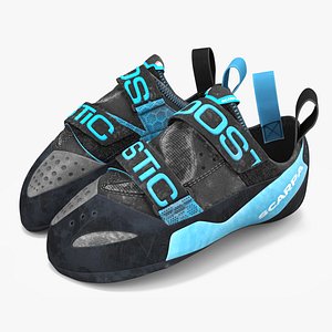Scarpa Boostic Climbing Shoes Old 3D model