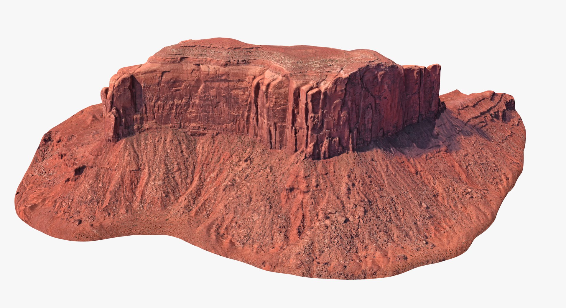 Sandstone Butte 13 Model - TurboSquid 1406706