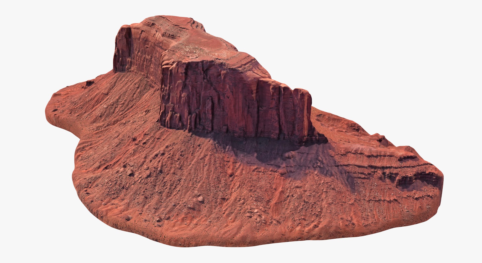 Sandstone Butte 13 Model - TurboSquid 1406706