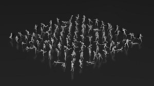 3D HD People 26 Escape model