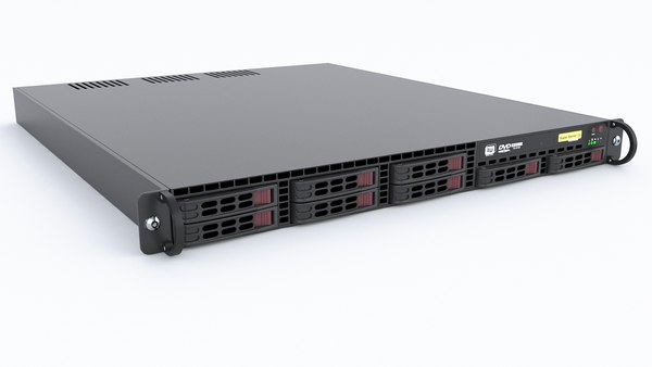 서버 1U 3D 모델 - TurboSquid 1651390