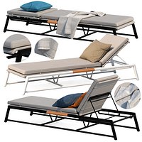 Globewest Antigue Sunbed