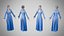 디자인이 있는 리틀보이 블루 드레스 29