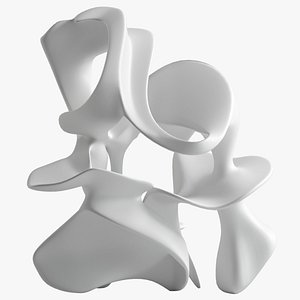 3D sculpture 49 model