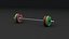 olympic weightlifting barbell crossfit model