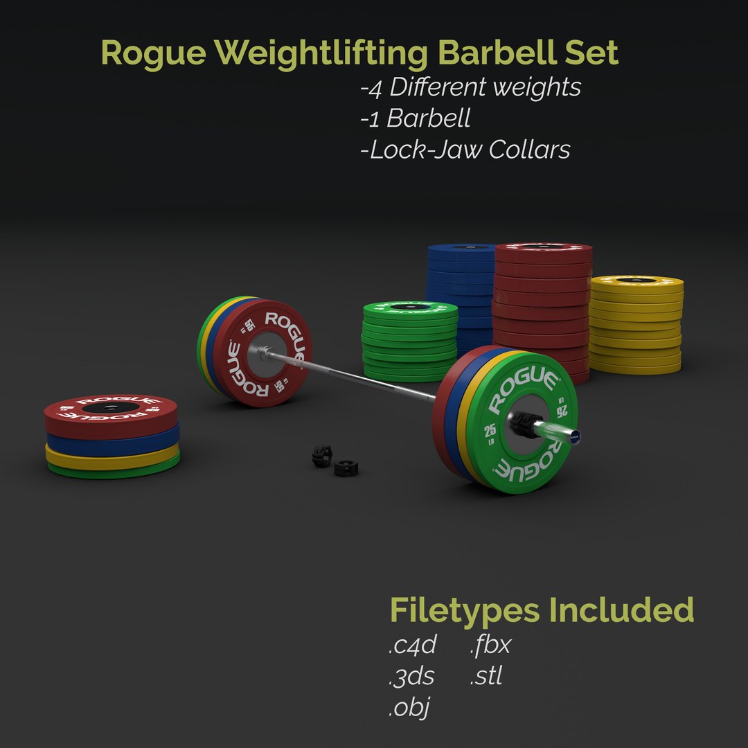 Barbell discount set crossfit