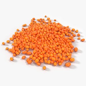 3D sea buckthorn v2 model