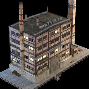 3ds max old building