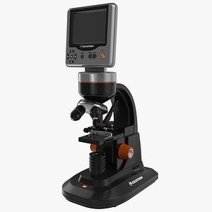 LCD Digital Microscope Celestron 3D Model