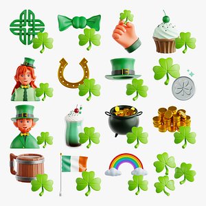 Shamrock 3D Collection 3D model