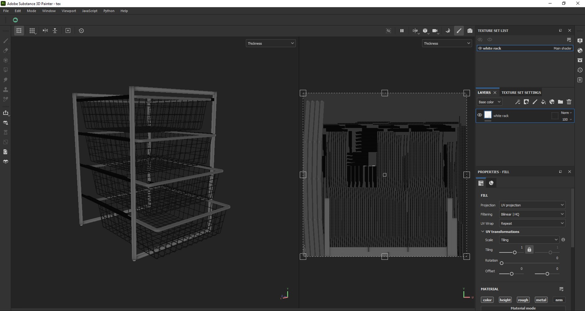 3D Model Pull Out Kitchen Wire Rack Basket - TurboSquid 2304928