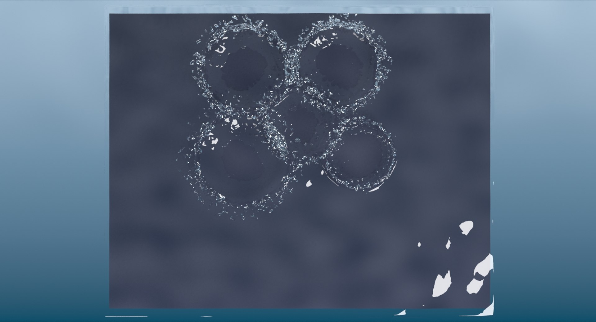 3d Droplet Shader Model