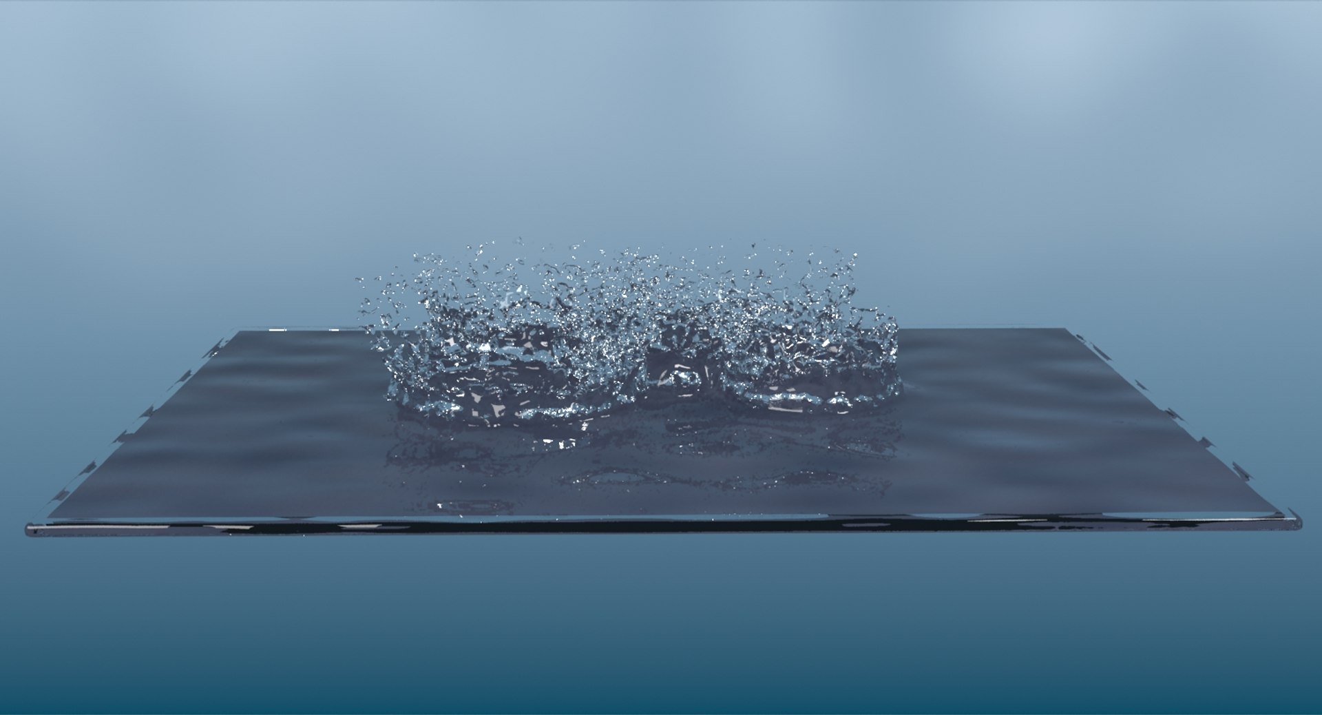 3d Droplet Shader Model