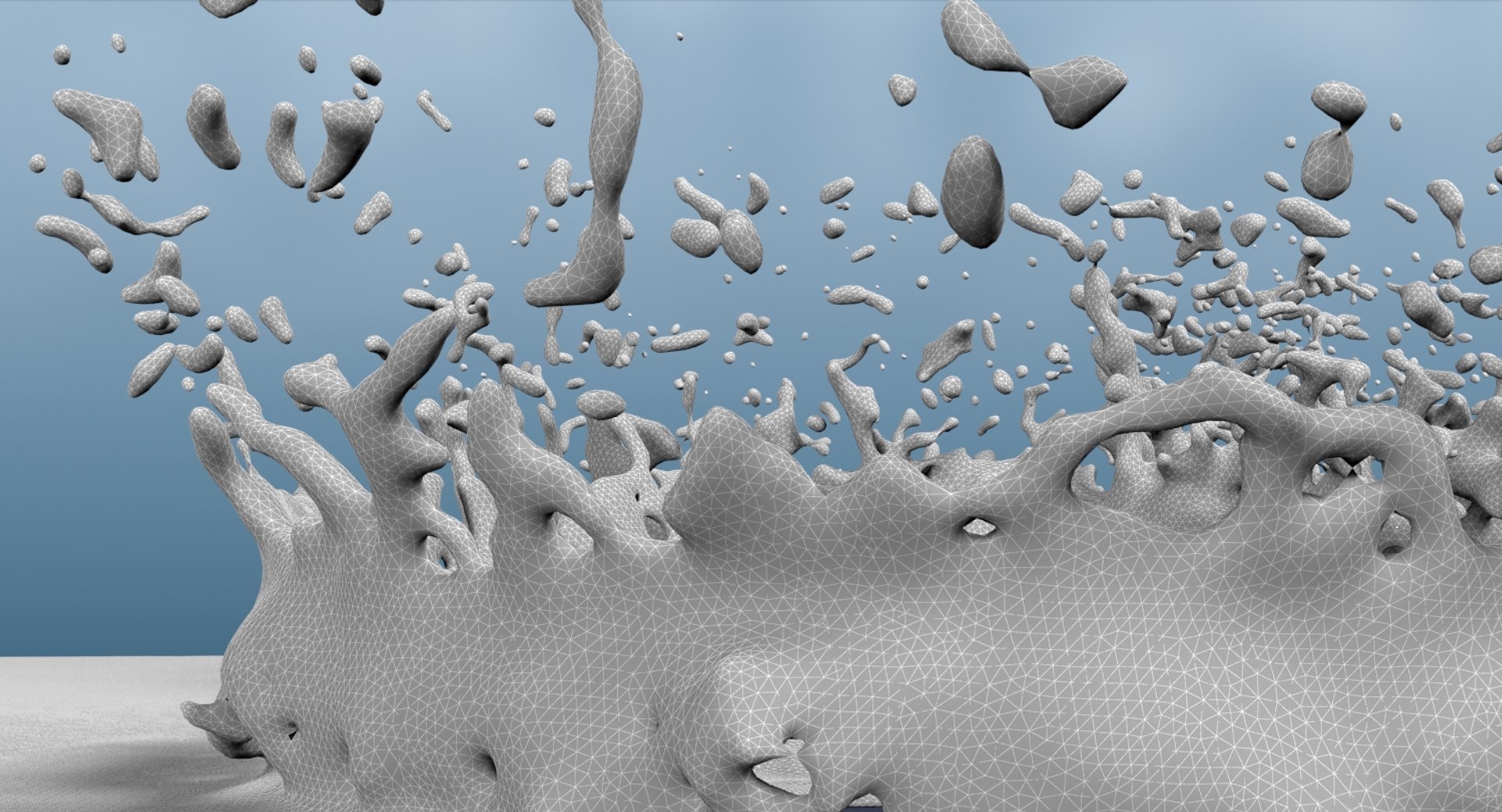 3d Droplet Shader Model