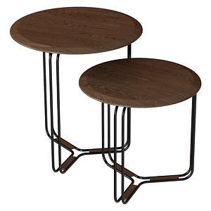 3D model Coffee table Dahlia