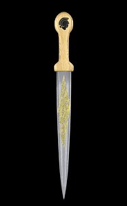 3d model dagger