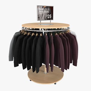 dress shirt rack 3ds