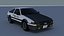 Toyota Corolla GT AE86 Initial D