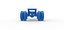 Литое под давлением шасси Monster Truck с полуприцепными колесами. Масштаб от 1 до 25.