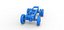 Литое под давлением шасси Monster Truck с полуприцепными колесами. Масштаб от 1 до 25.