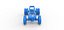 Литое под давлением шасси Monster Truck с полуприцепными колесами. Масштаб от 1 до 25.