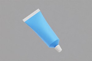 3D Toothpaste model