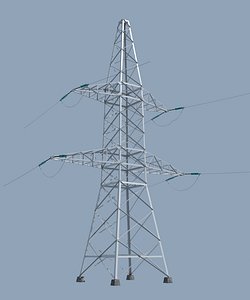 Power Transmission Towers model