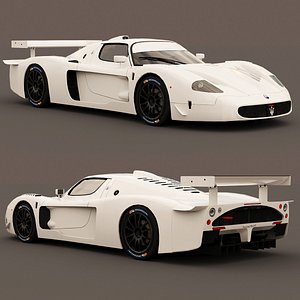 3D model maserati mc12c corsa 2005
