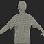 Maschio chirurgo caucasico attrezzato per Cinema 4D