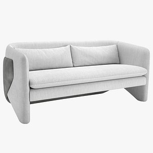 sofa thea settee 3D model