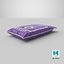 3D Mockup Agricultural Product Bag Violet model